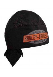 Harley Davidson Homme Air Flow H-D Script bandana Noir HW51630