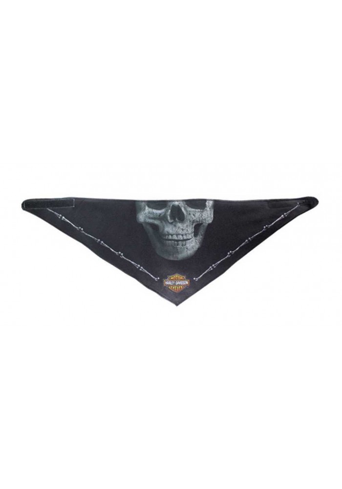 Harley Davidson Homme Bandana Deadly Jaw 3-in-1 Convertible Noir BAC91030