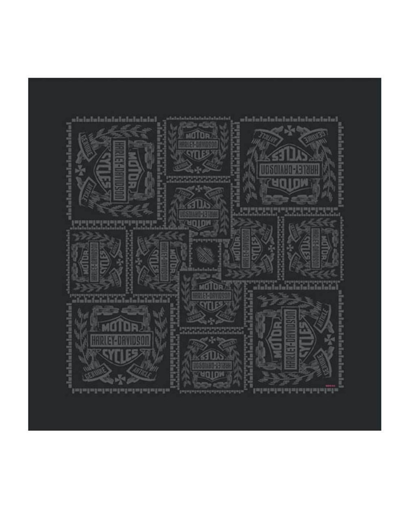 Harley Davidson Homme   Bar &amp; Shield Bandana Noir BA13354
