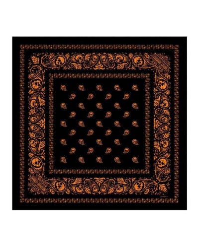 Harley Davidson Homme Devastation Bandana Noir  Orange ch BA94764