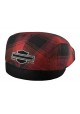 Harley Davidson Homme  Bar & Shield Plaid Ivy Casquette Rouge 97638-16VM