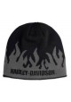 Harley Davidson Homme Flames Bonnet Gris Noir 99473-10VM
