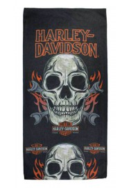 Harley Davidson Homme Skull Mouth Bandana  Noir MHW19630