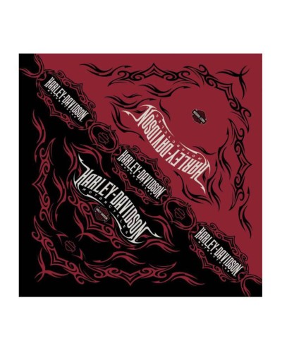Harley Davidson Homme Tribal Razor Bandana Rouge  Noir  BA64132