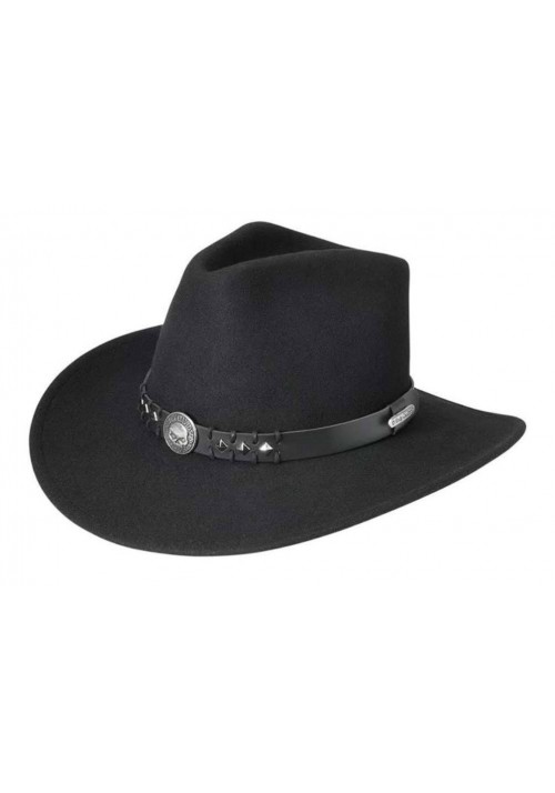 Harley Davidson Homme Willie G. Skull 100% Crushable Laine  Noir HD-198