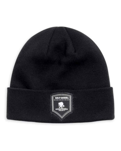 Harley Davidson Homme Wounded Warrior Project Cuffed Bonnet  Noir 99452-16VM