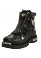 Bottes Harley Davidson Brake Light en Cuir Noir (Ref : D91680) Botte Moto Homme