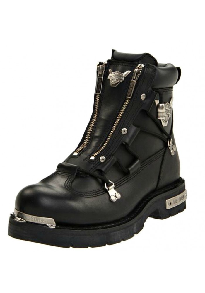 Bottes Harley Davidson Brake Light en Cuir Noir Ref D91680