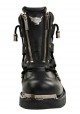 Bottes Harley Davidson Brake Light en Cuir Noir (Ref : D91680) Botte Moto Homme