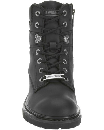 Chaussures / Bottes Harley Davidson Austwell Cuir Noir Moto Hommes – D94194