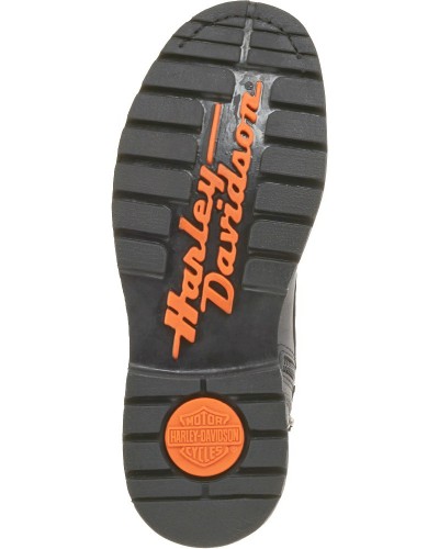 Chaussures / Bottes Harley Davidson Austwell Cuir Noir Moto Hommes – D94194