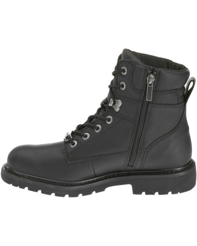 Chaussures / Bottes Harley Davidson Austwell Cuir Noir Moto Hommes – D94194