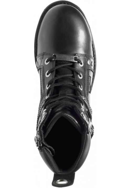 Chaussures / Bottes Harley Davidson Pierce Noir Waterproof Moto Hommes – D96143