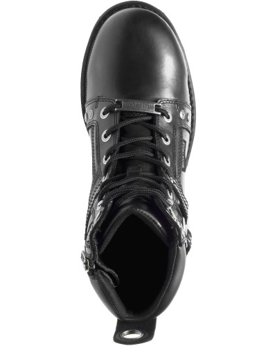 Chaussures / Bottes Harley Davidson Pierce Noir Waterproof Moto Hommes – D96143