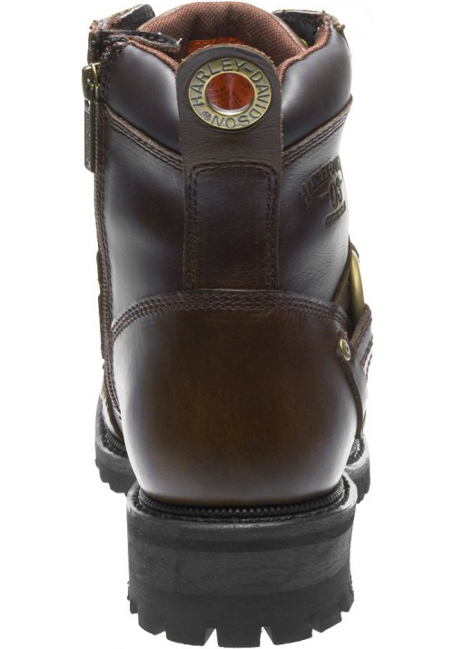 Chaussures / Bottes Harley Davidson Pierce Marron Waterproof Moto Hommes  - D96144