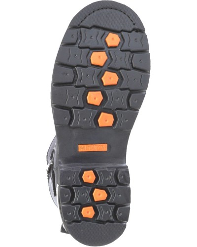 Chaussures / Bottes Harley Davidson Startex Cuir Noir Moto Hommes  D96090