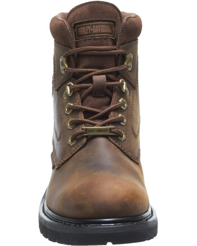 Chaussures / Bottes Harley Davidson Thurmond Waterproof Marron Moto Hommes  D96148