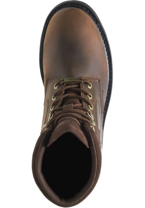 Chaussures / Bottes Harley Davidson Thurmond Waterproof Marron Moto Hommes  D96148