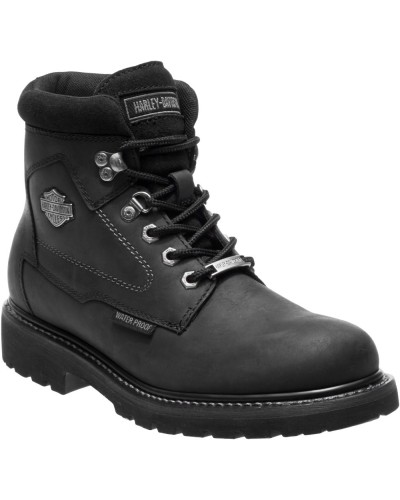Chaussures / Bottes Harley Davidson Thurmond Waterproof Noir Moto Hommes  D96147