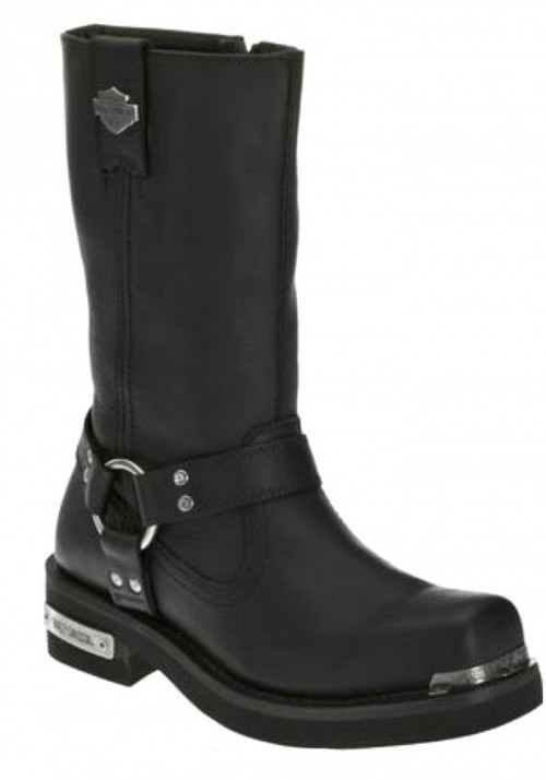 Chaussures / Bottes Harley Davidson Landon Noir Moto Hommes  D96047