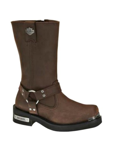 Chaussures / Bottes Harley Davidson Landon Marron Moto Hommes  D96051
