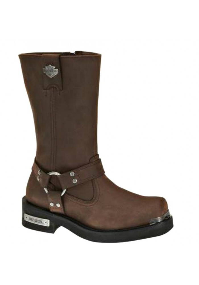 Chaussures / Bottes Harley Davidson Landon Marron Moto Hommes D96051