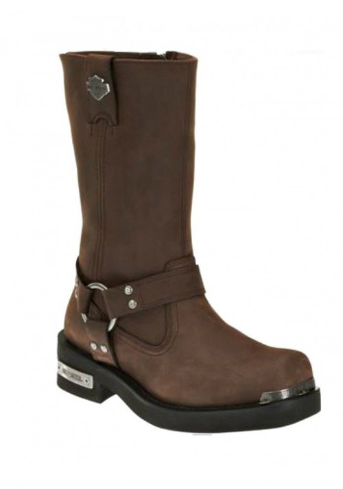 Chaussures / Bottes Harley Davidson Landon Marron Moto Hommes  D96051