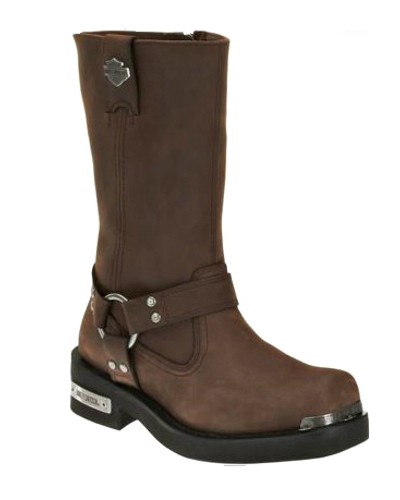 Chaussures / Bottes Harley Davidson Landon Marron Moto Hommes  D96051