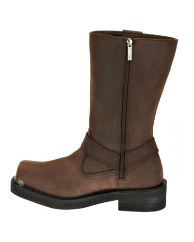 Chaussures / Bottes Harley Davidson Landon Marron Moto Hommes  D96051