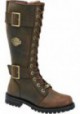 Bottes Harley-Davidson Femmes Belhaven Moto  Aged Bark Marron  D87083