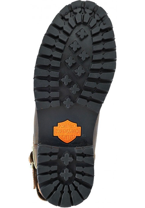 Bottes Harley-Davidson Femmes Belhaven Moto  Aged Bark Marron  D87083