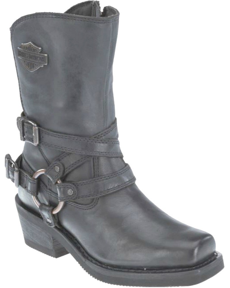 Bottes Harley-Davidson Femmes Ingleside Moto  Noir Cuir  D87091