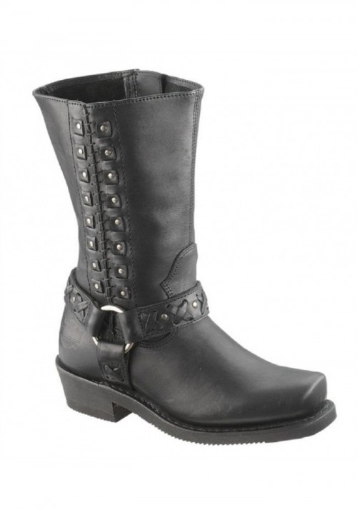 Bottes Harley-Davidson Femmes Auburn Noir Moto  D85431