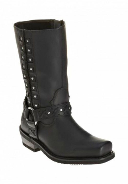 Bottes Harley-Davidson Femmes Auburn Noir Moto  D85431