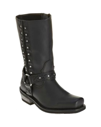 Bottes Harley-Davidson Femmes Auburn Noir Moto  D85431