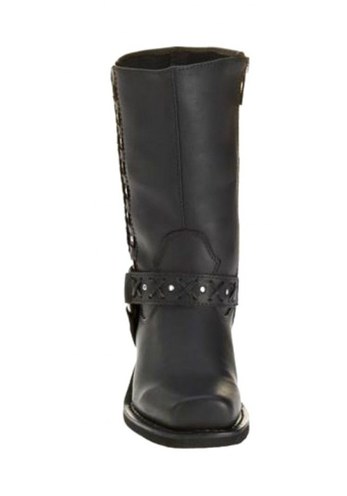 Bottes Harley-Davidson Femmes Auburn Noir Moto  D85431