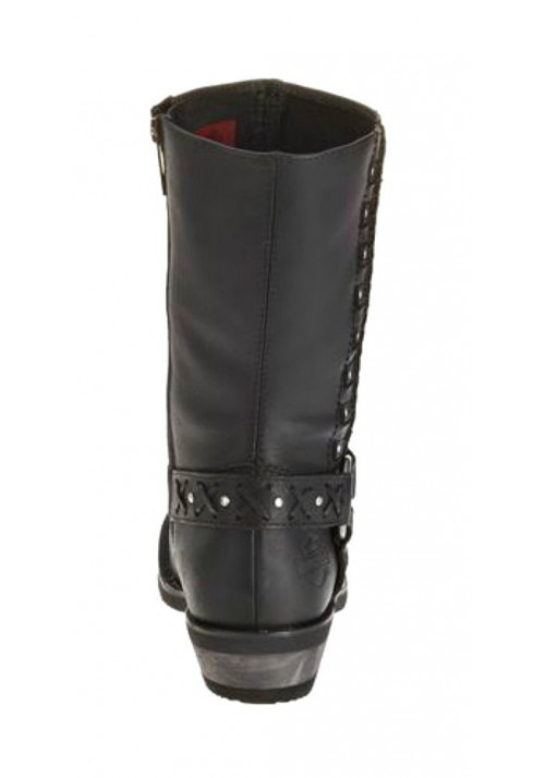 Bottes Harley-Davidson Femmes Auburn Noir Moto  D85431