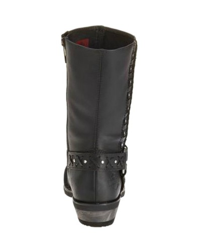 Bottes Harley-Davidson Femmes Auburn Noir Moto  D85431