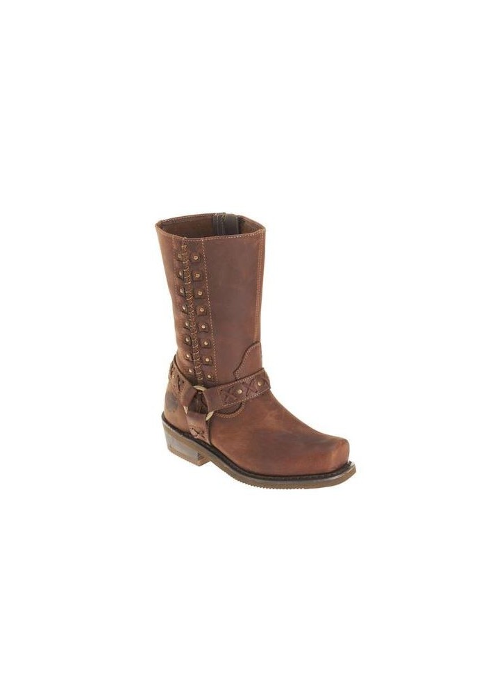 Bottes Harley-Davidson Femmes Auburn Marron Moto D85432