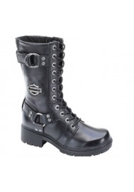 BOTTES HARLEY DAVIDSON EDA D83736 FEMMES EN CUIR NOIR