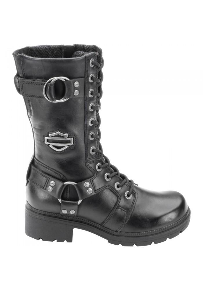 BOTTES HARLEY DAVIDSON EDA D83736 FEMMES EN CUIR NOIR