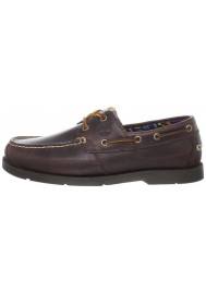 Timberland Earthkeepers Kiawah Bay Brown/Brown Bateau Hommes en Cuir