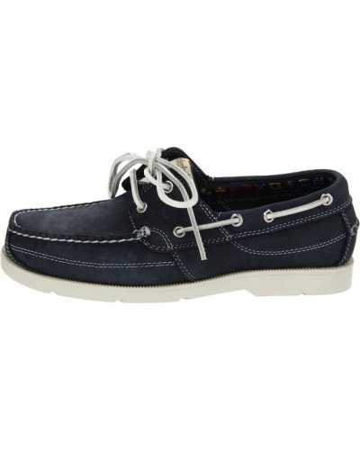 Timberland Earthkeepers Kiawah Bay Navy Bateau Hommes en Cuir