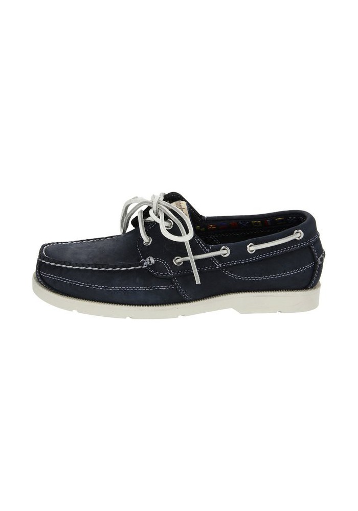 Timberland Earthkeepers Kiawah Bay Navy Bateau Hommes en Cuir