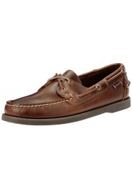 Sebago Dockside Bateau Brown en Cuir Hommes