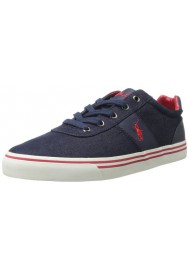 Chaussure Ralph Lauren - Hanford (Couleur : Navy/Red) Toile - Homme 