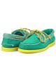 Chaussure Timberland Classic 2-Eye Bateau Cuir (Couleur : Bosphorus Green/Green) Homme