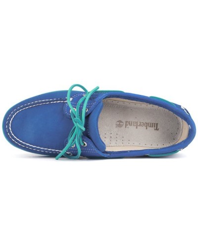 Chaussure Timberland Classic 2-Eye Bateau Cuir (Couleur : Olympian Blue/Blue) Homme