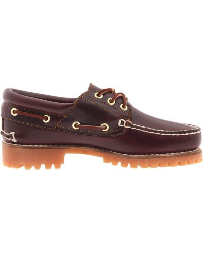 Chaussure Timberland Hommes 3-Eye Classic Lug Chukka Bateau en Cuir Marron