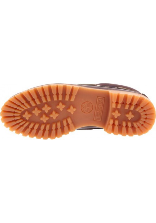 Chaussure Timberland Hommes 3-Eye Classic Lug Chukka Bateau en Cuir Marron